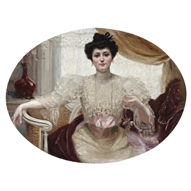 古典人物形象油画