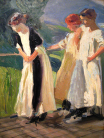 古典人物形象油画