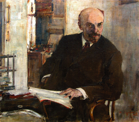 印象派人物形象油画