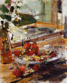 印象派人物形象油画