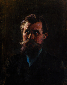 印象派人物形象油画