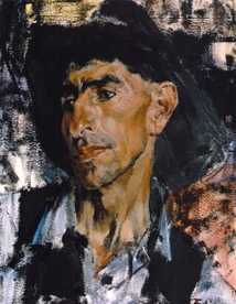 印象派人物形象油画