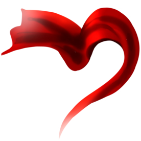 飘带红绸绸缎飞舞公益海报素材