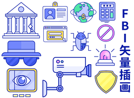 FBI插画