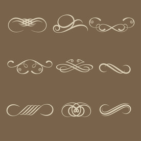 矢量花纹边框 欧式花纹边框图片