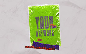 透明塑料贴纸样机