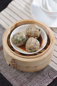 鲜竹牛肉球