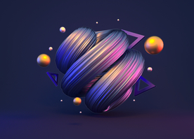 c4d电商素材 c4d促销海报