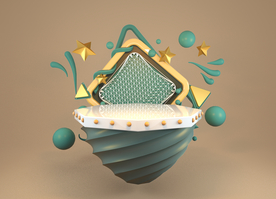 c4d电商素材 c4d促销海报