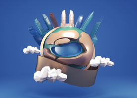 c4d电商素材 c4d促销海报