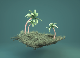 c4d电商素材 c4d促销海报