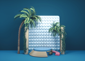 c4d电商素材 c4d促销海报