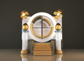 c4d电商素材 c4d促销海报