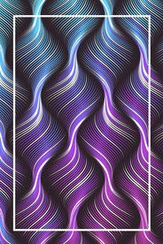 彩色时尚渐变海报背景矢量