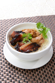 腊味滑雞飯
