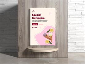 冰淇淋海报