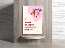 冰淇淋海报