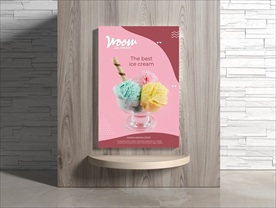 冰淇淋海报