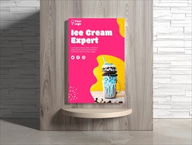 冰淇淋海报