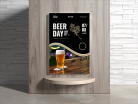啤酒海报