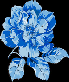 手绘花 玫瑰花 大牌花 乱花