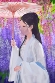 古风人物美女插画
