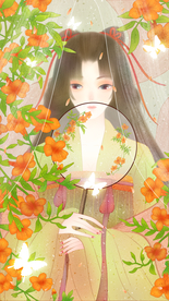 古风人物美女插画