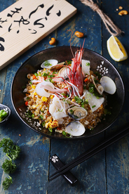 海鲜炒饭