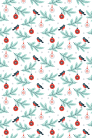 树叶小鸟小清新背景