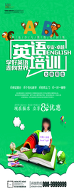 英语招生海报
