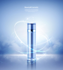 高端简约化妆品合成图片