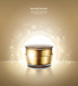 高端简约化妆品合成图片