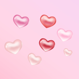 粉色浪漫心形