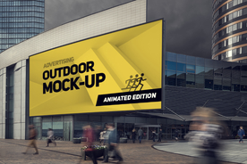 大屏广告展示样机