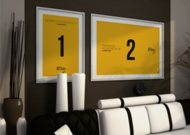 大屏广告展示样机