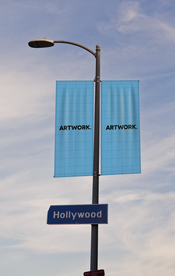 户外大屏广告展示样机