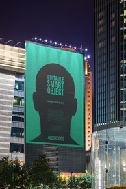 户外大屏广告展示样机