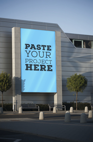 户外大屏广告展示样机