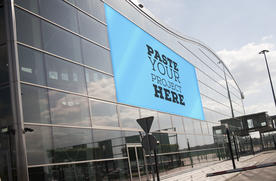 户外大屏广告展示样机