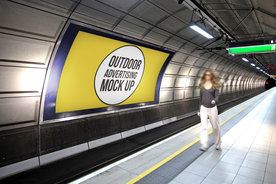 户外大屏广告展示样机