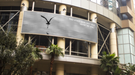 户外大屏广告展示样机