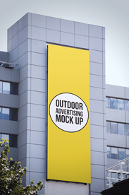 户外大屏广告展示样机