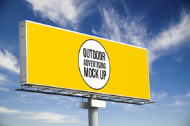 户外大屏广告展示样机