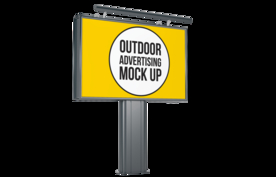 户外大屏广告展示样机