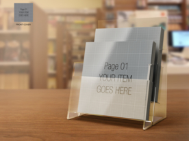 书籍杂志样机效果图