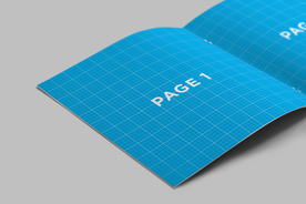 书籍杂志样机效果图