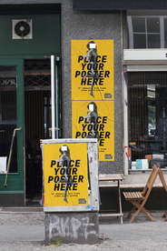 海报样机展示效果图