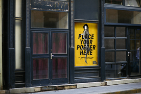 海报样机展示效果图