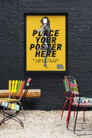 海报样机展示效果图