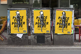 海报样机展示效果图